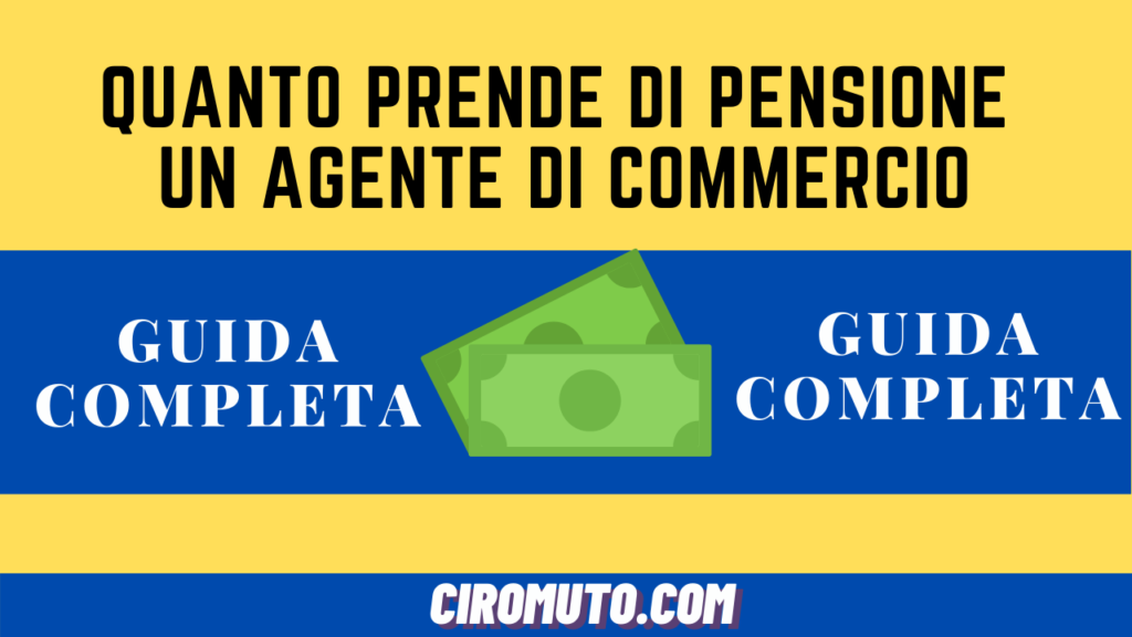 Quanto prende di pensione un agente di commercio