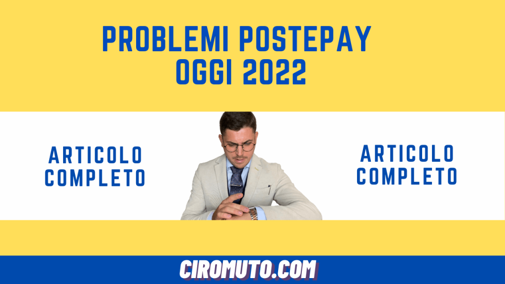 problemi postepay oggi 2022