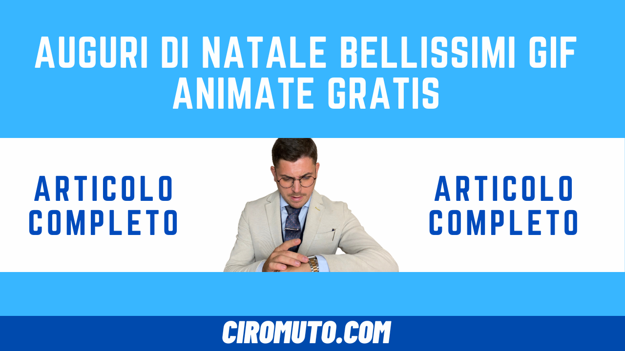 auguri di natale bellissimi gif animate gratis